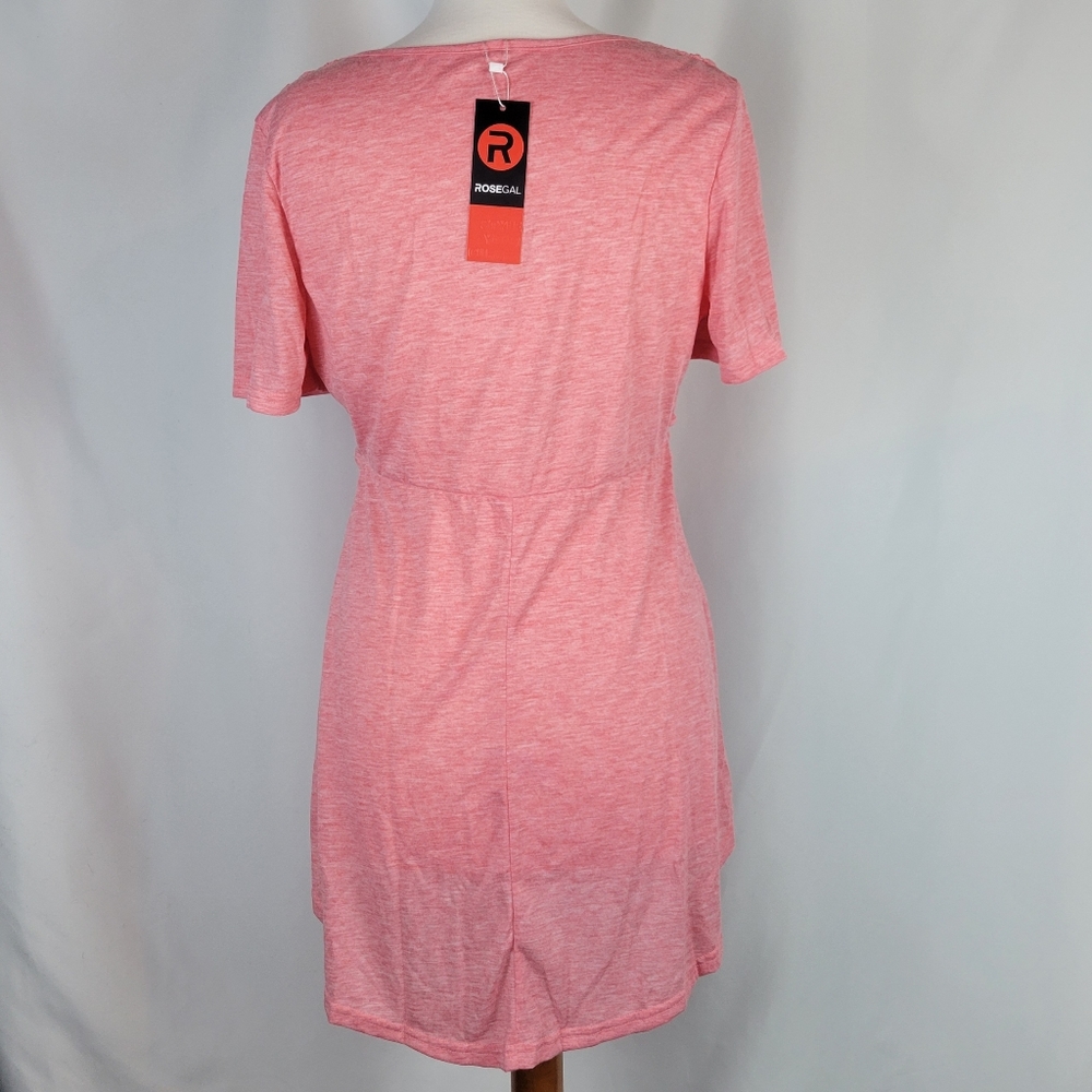Rosegal Plus Size Ruched Sweetheart Tee - Picture 3 of 6